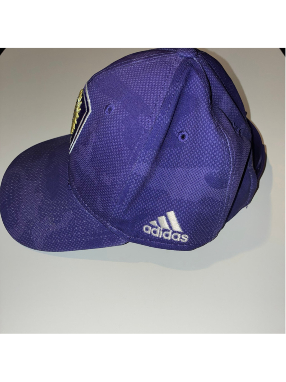 Men's Adidas Orlando City Soccer Club Hat One Size Purple Gold - Picture 2 of 6